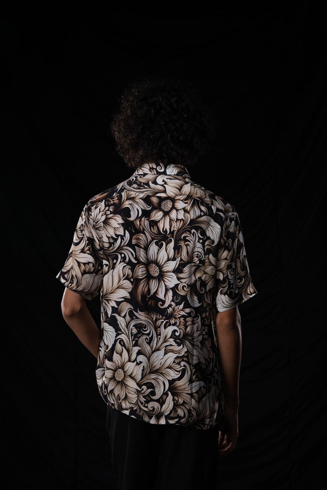 Floral Printed Georgette Shirt