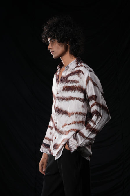Tiger Print Shadow Shirt