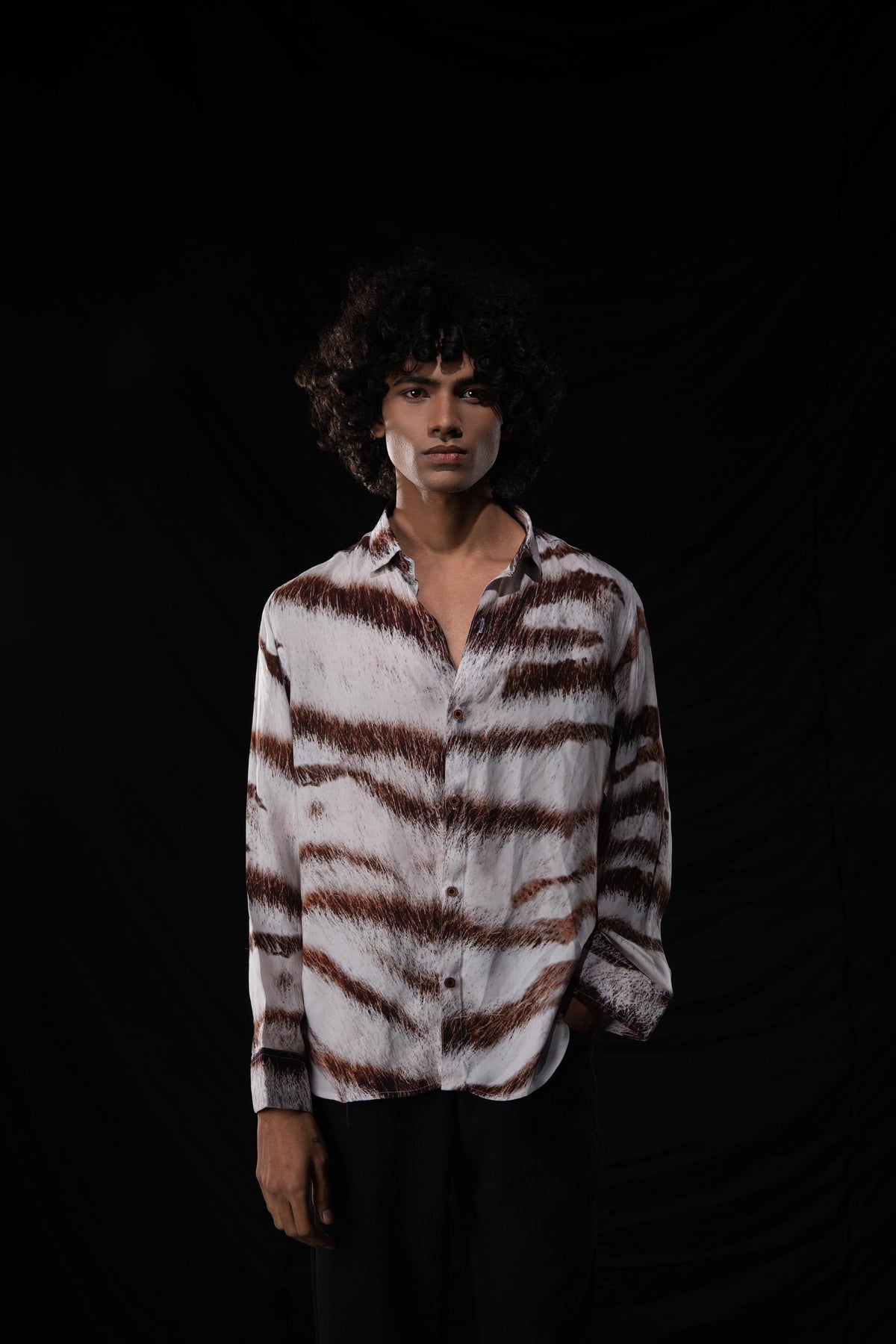 Tiger Print Shadow Shirt