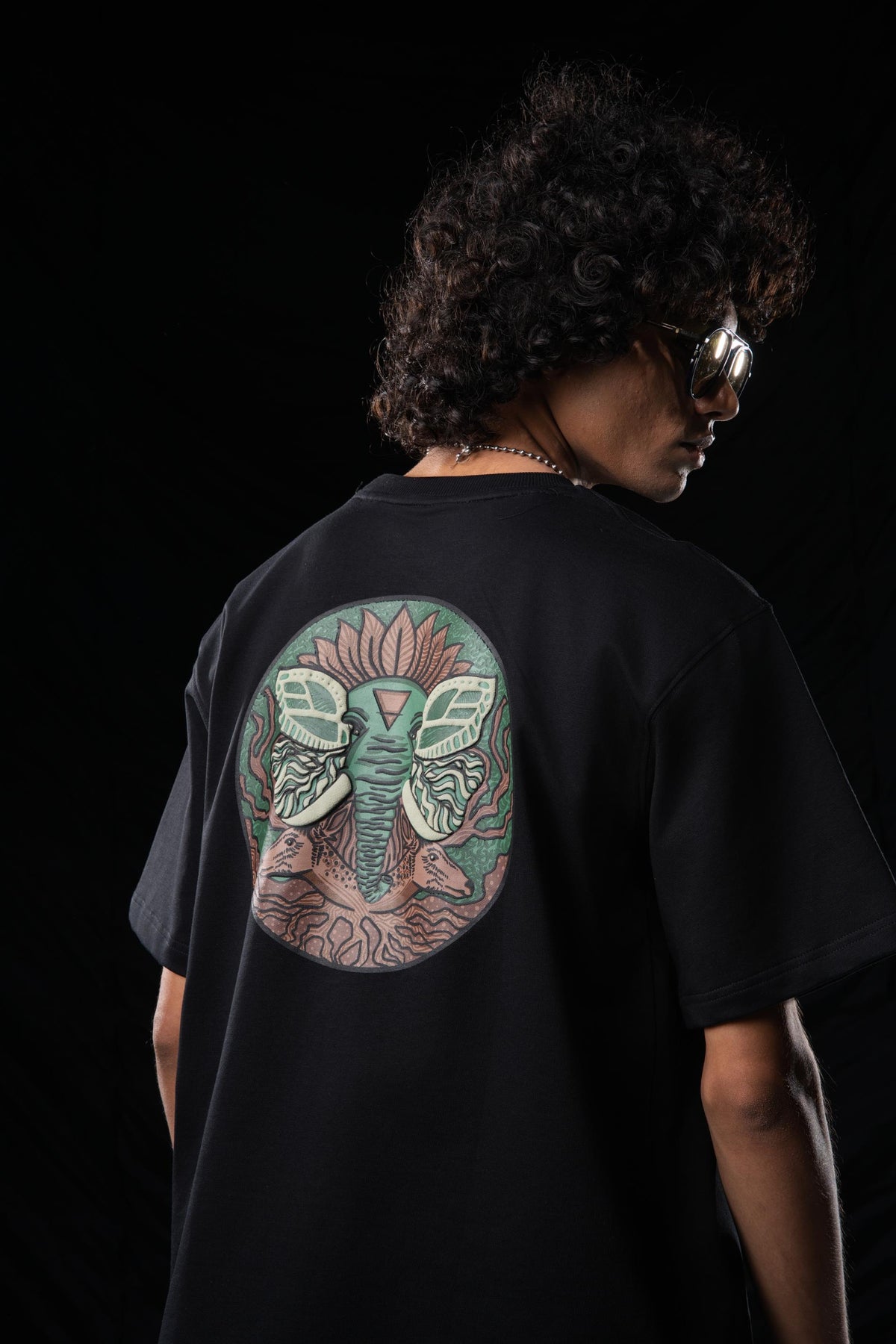 Earth element Printed Cotton T-Shirt